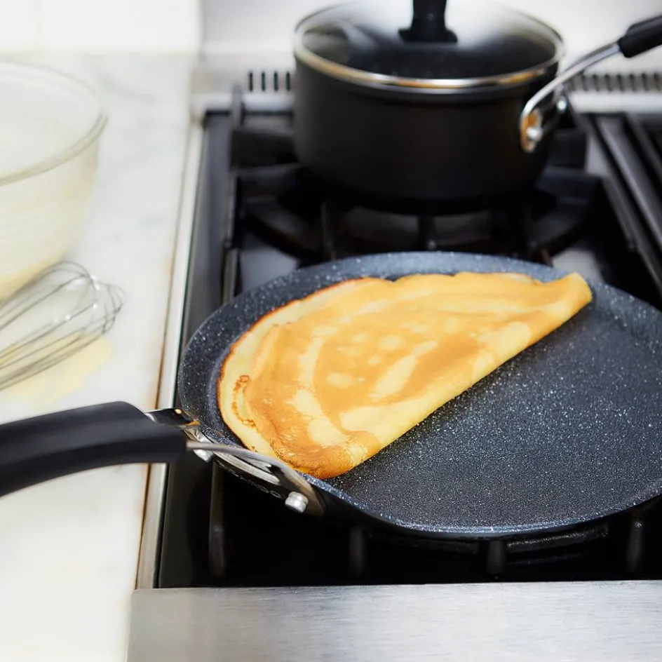 Ricardo Cuisine Poêles Et Casseroles-Crêpière en aluminium forgé antiadhésif « The Rock » de 26 cm (10,5 po) RICARDO