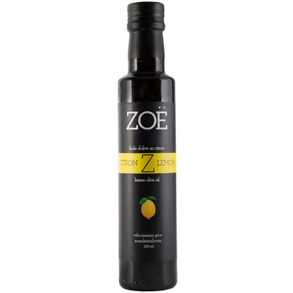 Ricardo Cuisine Huiles, Vinaigres Et Condiments-Huile d’olive infusée au citron Zoë