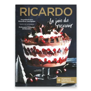 Ricardo Cuisine Livres, Magazines Et Jeu-Magazine RICARDO 2024 Vol 23 No 1 Le plaisir de recevoir