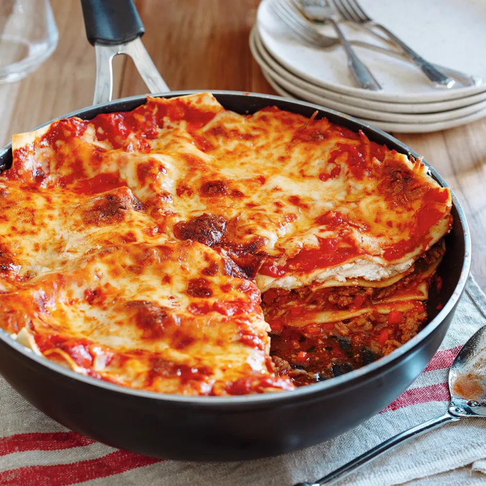 Ricardo Cuisine Poêles Et Casseroles-Poêle à frire profonde en aluminium forgé antiadhésif «  The Rock » de 28 cm (11 po) avec couvercle en verre RICARDO