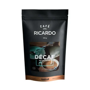 Ricardo Cuisine Café-Sac de café décaféiné en grain RICARDO de 454 g