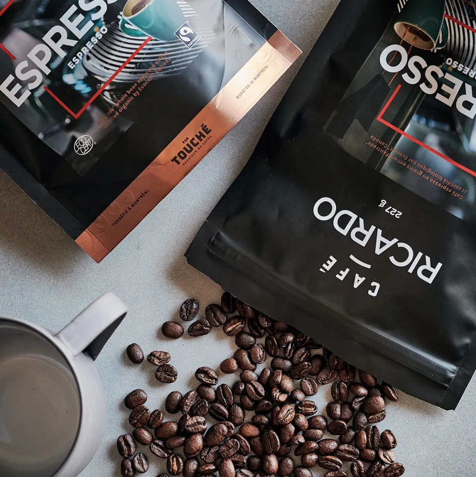 Ricardo Cuisine Café-Sac de café espresso RICARDO de 227 g